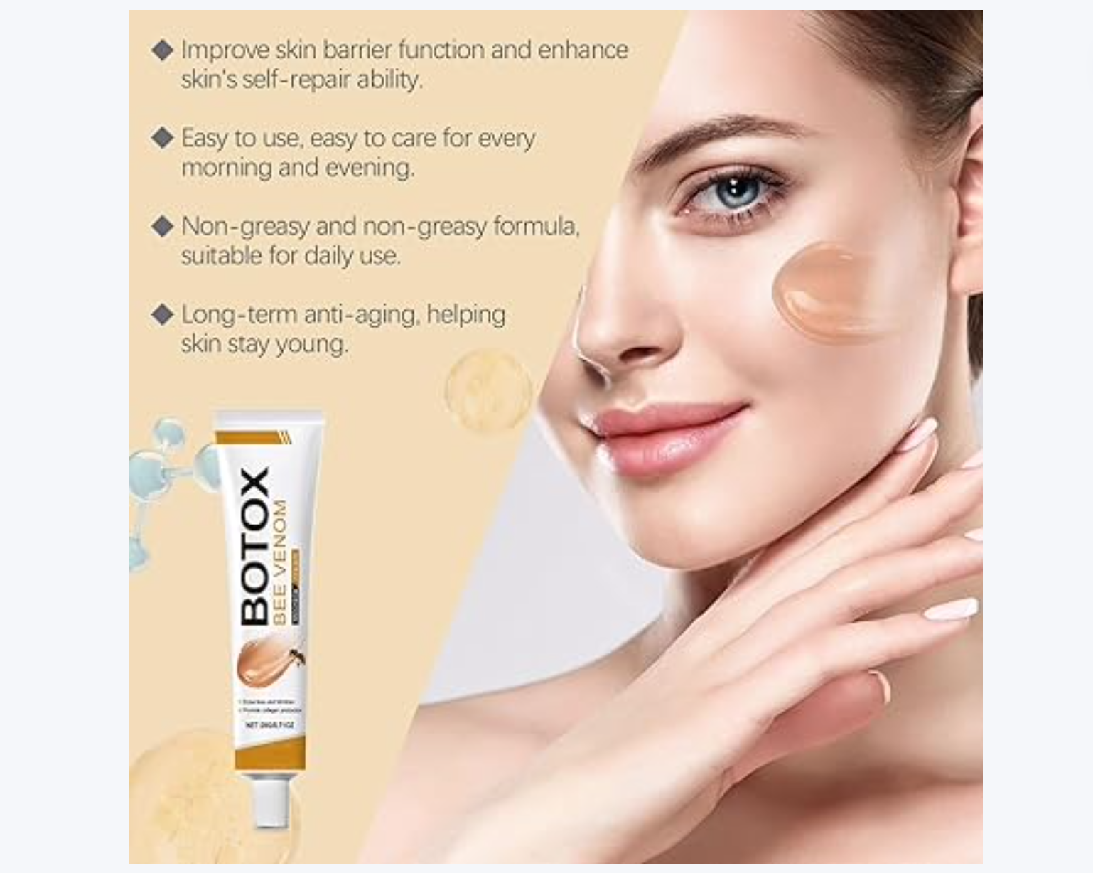 OUHOE - Bee Venom Botox Wrinkle Cream Top Selling Product Description