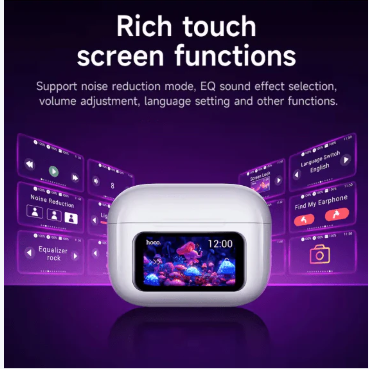 Hoco - Touch Screen BT Earbud (EW72)