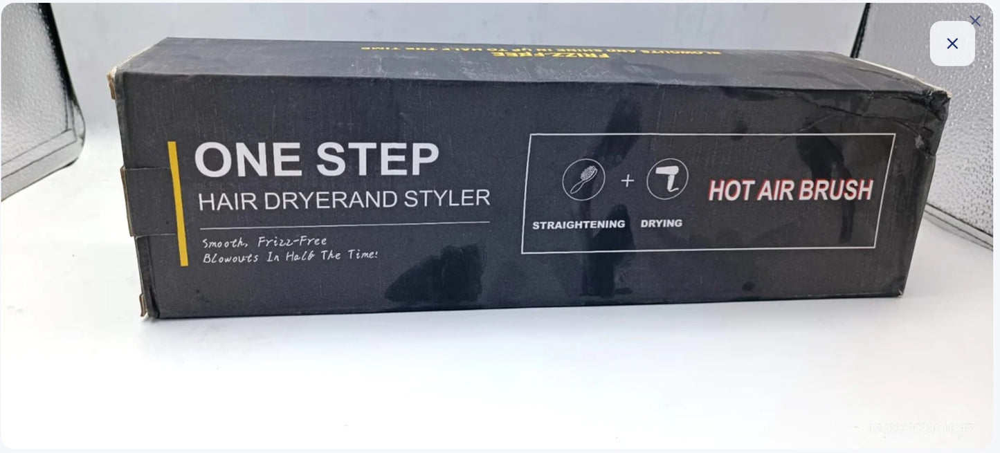JHATPAT One Step Hair Dryer and Styler hot air brush with oval barrel for volumizing and straightening.