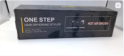 JHATPAT One Step Hair Dryer and Styler hot air brush with oval barrel for volumizing and straightening.